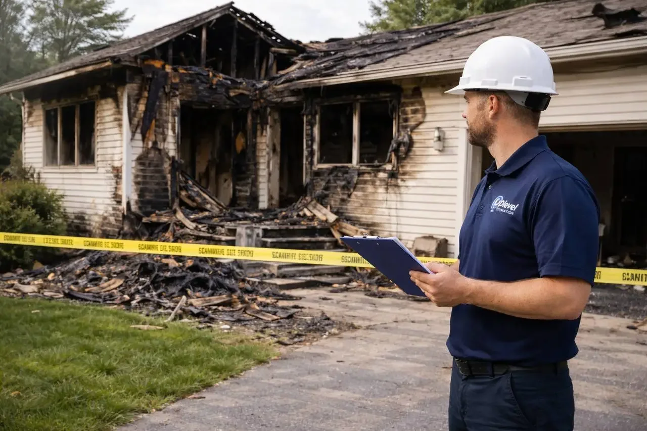 Fire and smoke damage restoration services